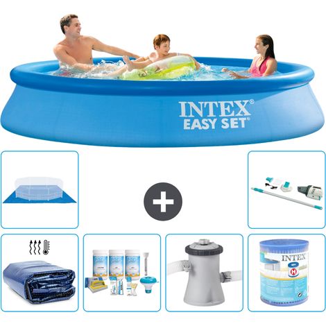 Intex Piscine Easy Set Ronde - 305x61 cm - 7-pièces S40487 (1/5)