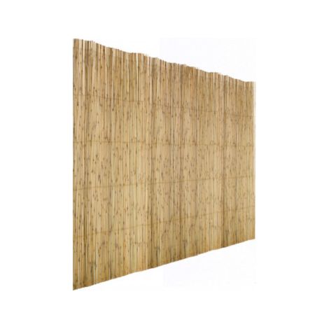 Ac-Deco – Brise vue en roseau naturel 100 x 500 cm – 80 % d'occultation – Pour balcon, jardin, piscine, terrasse