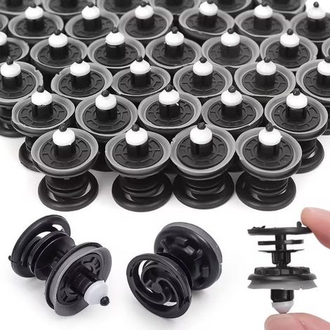 30 Pieces Clips of 7l6868243 Fastening Car Plastic for Trim Agrafe Panel of Door Interior Compatible with VW Golf 5 6 7 T4 T5 Passat Polo Skoda Caddy Audi A4 A5 A6 (1/5)