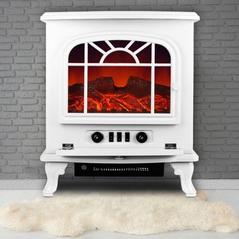 Cheminée chauffage électrique 2000W Superbe design