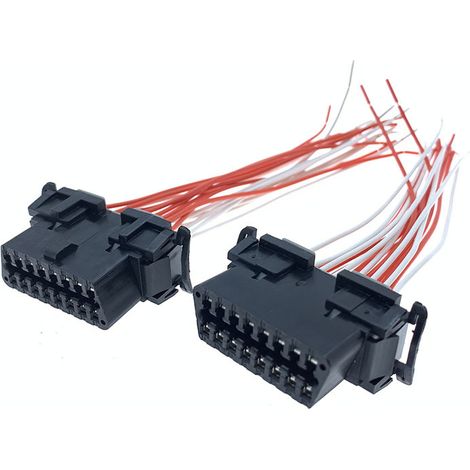 OBD diagnostic port for Hyundai Mistra, Reina, Coupe, Elantra, Sonata, Langdong, Tucson and ix35 -- JB1459-16P