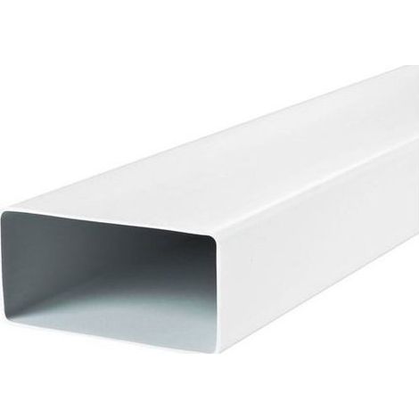 Conducto plano Awenta kp75-15 PVC 150x75 mm 1,5 m