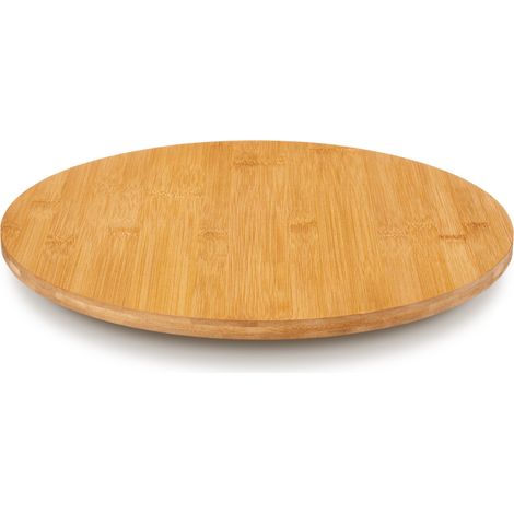 Drehbare Bambus-Snackplatte ORVA, Ø 40 cm (1/3)
