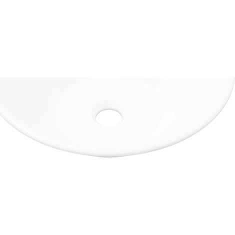 Maison Exclusive - Lavello da Bagno in Ceramica Porcellana Bacino Bianco (1/5)