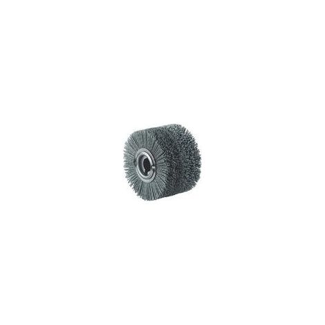 Kunststoff Rundbürste für Satiniermaschine 100x70mm