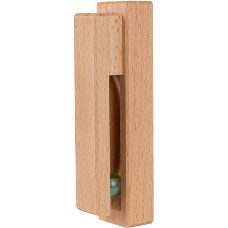Wall hooks, rust-proof, detachable decorative wooden hooks, for bedroom, bathroom, and home storage and organization. (1/2)