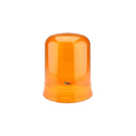 Maxter – Gyrophare orange RIGATO 130mm – Indice de protection IP65 – Tension 12V – Lampe clignotante pour signalisation professionnelle