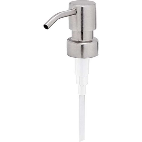 Nimco Piezas de recambio - Bomba de recambio para dosificador de jabón, acero inoxidable cepillado 1028L-10