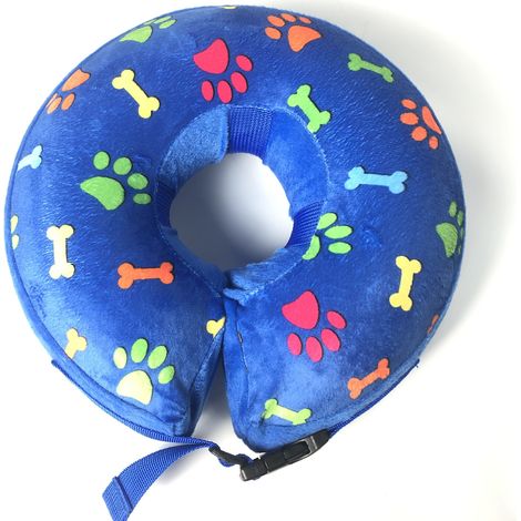 Inflatable Collar - Ajustable - Léger En Pvc Souple - Pour Chien - Usage Extérieur Ou Balcon - 1 Pièce (1/5)