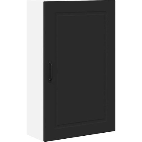 Meuble mural de cuisine,Armoire de cuisine Noir 50 x 31 x 80 cm Bois d'ingénierie CFW68364 (1/5)