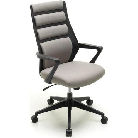 Poltrona Direzionale mod. Stripe colore grigio art. M0813-03