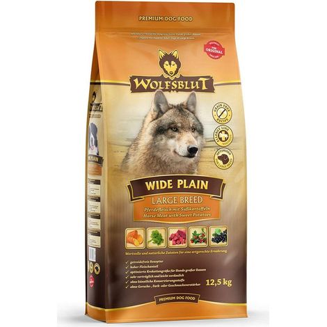 Wolfsblut Wide Plain Hundefutter für große Hunde 12,5 kg