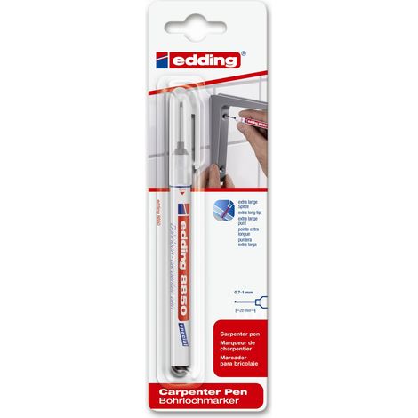 Edding 8850 Marcatori Permanenti Neri Punta Extra Fine (1/5)