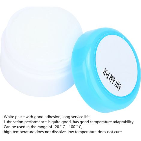 Graisse de lubrification 55g pâte blanche pour équipement de précision accessoire de graissage 1 pièce (1/5)