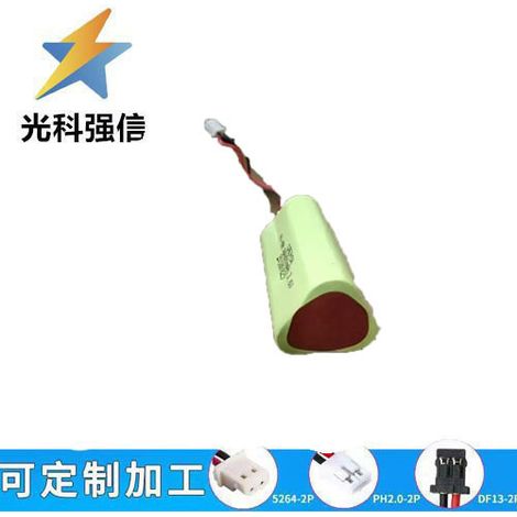 3,6V AA 800mAh NiMH-Akku für schnurloses Motherboard/Festnetztelefon, schwarzes Kopfspielzeug.