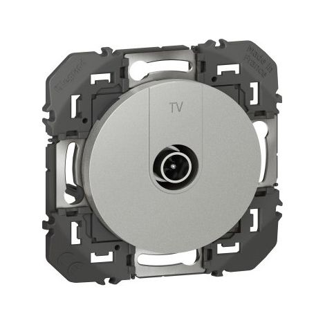 Legrand 600451 Dooxie Single Shielded Aluminum Star-Shaped TV Outlet
