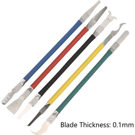 5-teiliges Set inklusive Hebel und Prozessorschaber (1/5)