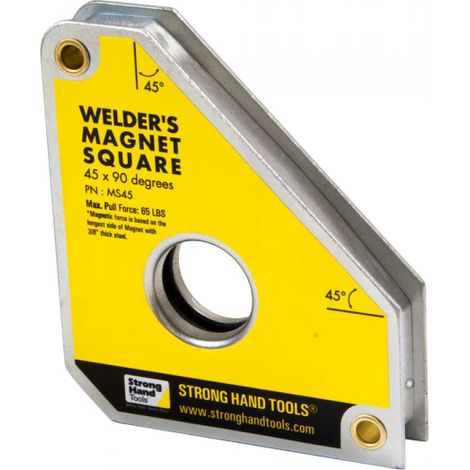 Equerre magnétique 45 et 90° 30kg MS45 Stronghand Tools