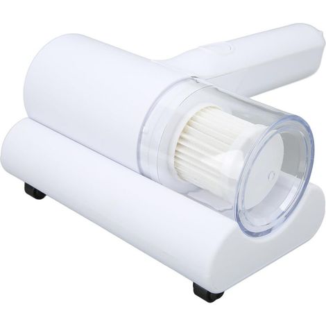 Aspirateur portable pour matelas, lit, canapé, anti-acariens, multi-filtres, portatif, UV, pour oreillers, vêtements (blanc) (1/5)