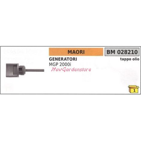 Bouchon de remplissage d'huile pour moteur de générateur MAORI MGP 2000i 028210