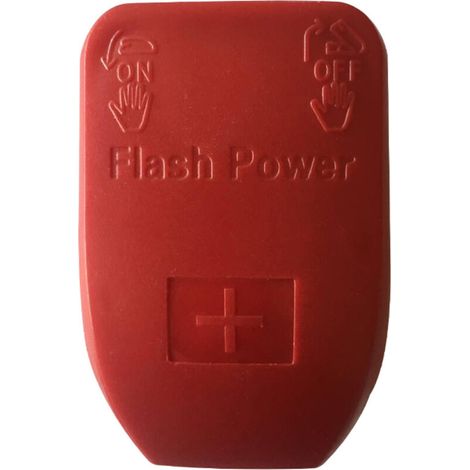 2Pcs Pinces de Bornes de Batterie Robustes et Connecteurs de Borne de Batterie à Dégagement Rapide pour Batteries Rondes de Voiture Protection Plastique et Dimensions Compactes (1/3)