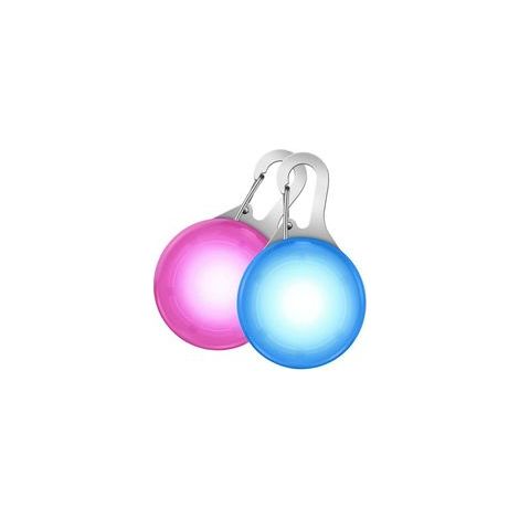 Lot de 2 suspensions Puppy, 3 modes d'éclairage, LED, bleu/rose (1/5)