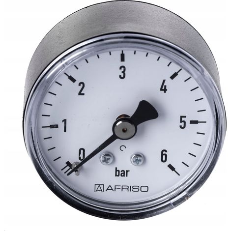 Manometro afriso rf50 0-6 bar 50 mm
