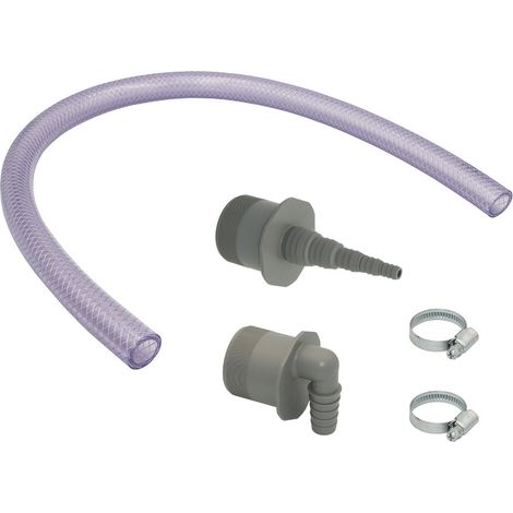 Kondensat-Anschluss DN 50 Set mit Schlauch und Schlauchklemmen (1/4)