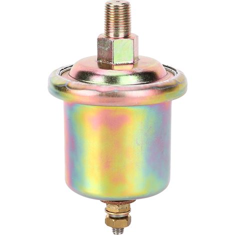 GARRYFIZH Capteur de pression d'huile moteur de voiture 3015237, 1 broche, interrupteur à tête unique, filetage 1/8NPT