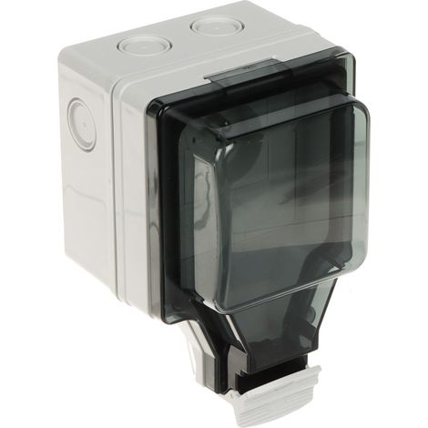 Einzelne Aufputzsteckdose atlo-S1IP6 IP66 (1/5)