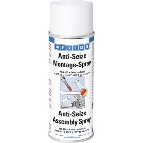 Montagepaste Anti-Seize 400 ml anthrazit Spraydose WEICON (1/5)