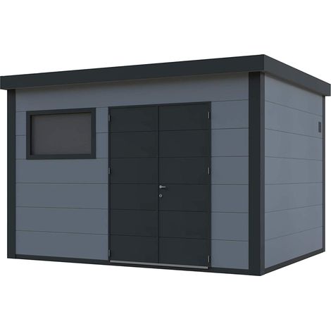 Caseta Metalica Jardin Novo Habitat Nh10 Gris