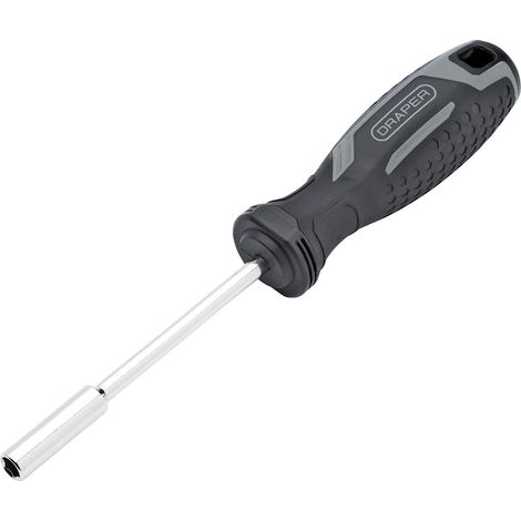Draper 13427 Soft Grip Magnetic Screwdriver Bit Holder, 1/4"" x 100mm