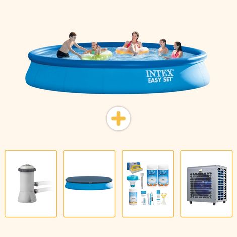 Intex Piscine Easy Set Ronde - 457x84 cm - 5-pièces S264 (1/5)