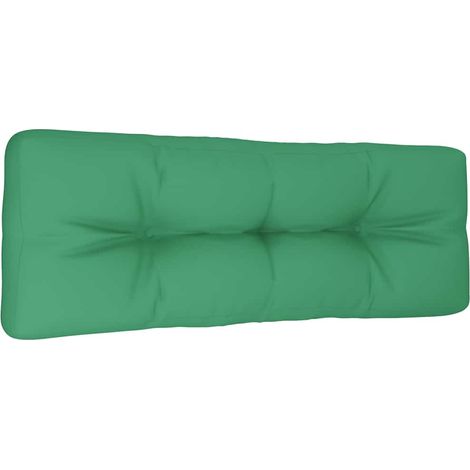 Maison Exclusive - Palettenkissen Grün 120x40x12 cm Stoff (1/5)