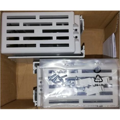 Socomec 3998 4040 – 4 Anschlussabdeckungen – Grau