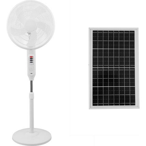 VENTILATORE A PIANTANA D.40CM H120CM SOLARE.