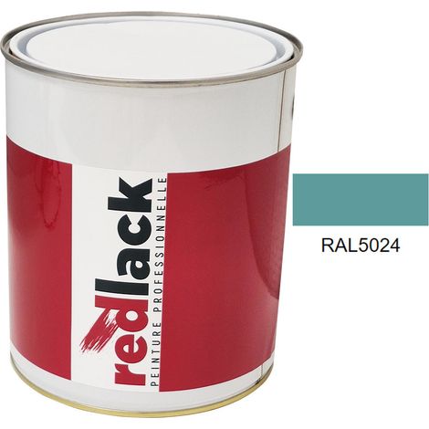 Bidon 3L Peinture – RAL 5024 – Bleu pastel – Satiné – multisupport – Redlack