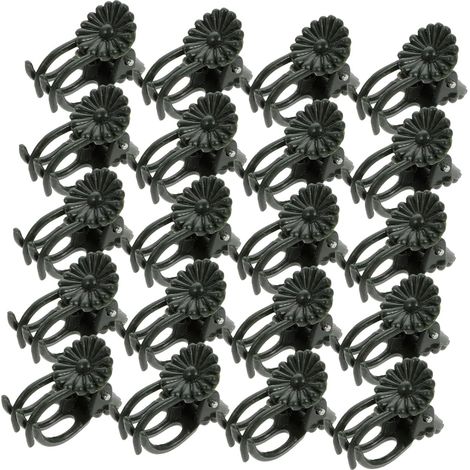 150 Pièces Clips de Fixation pour Jardin pour Vigne Clip de Fixation Vigne végétale de Support Green