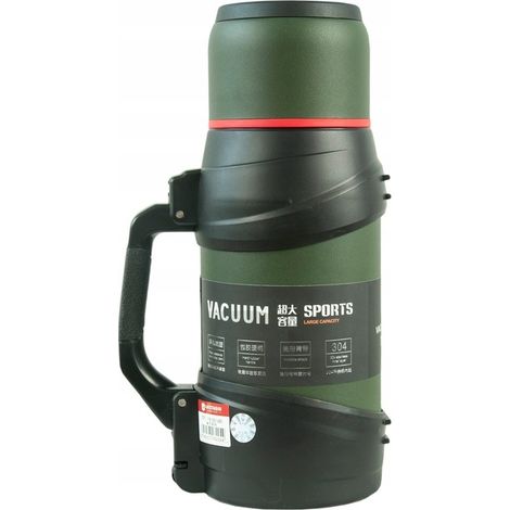 EIN GESCHENK FÜR ANGER UND JÄGER: 1,6-L-THERMOSKARTE FÜR ABENTEUER UND TOURISTEN MIT TRAGEGURT