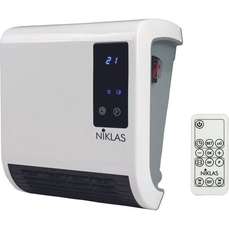 Termoventilador Calefactor Eléctrico Niklas Trendy Digital 2000W (1/5)