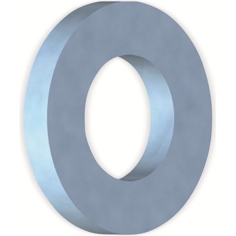 Rondelles REISSER M4,3, DIN 125, acier, zingué, passivé bleu, 100 pièces.