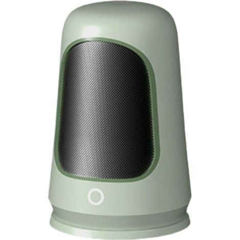 Chauffage électrique, radiateur d'appoint, 1200 W, radiateur céramique écoénergétique avec protection contre la surchauffe et le basculement, 2 niveaux de chauffage, radiateur d'appoint silencieux (Ve (1/5)