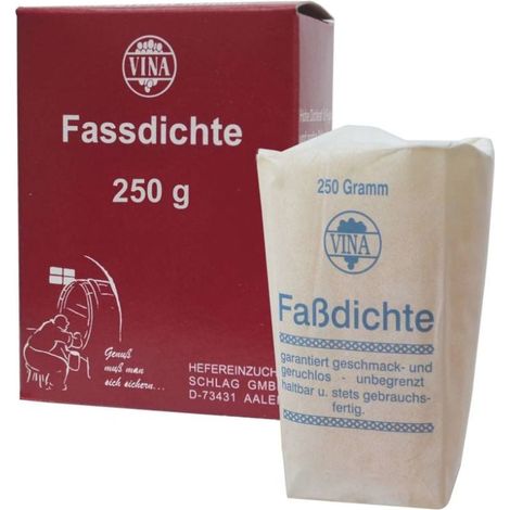 Vina Fassdichte 250 g Wein- und Obstverarbeitung