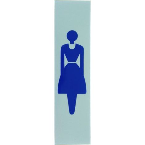 Conacord Klebeschild Frau Klebeschild