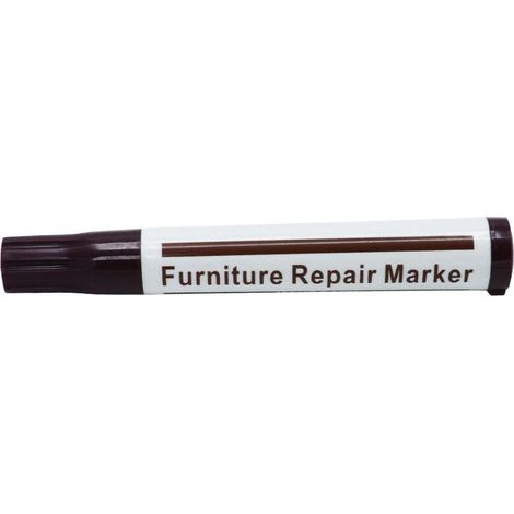 Outil de réparation professionnel pour les rayures sur les parquets, les tables et les meubles. Stylo de retouche pour réparer les rayures sur le bois.