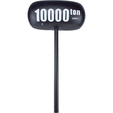 Marteau Gonflable Géant 1000 Tonnes - Jouet Blague pour Enfants, Jeu Piscine et Plage (1/5)