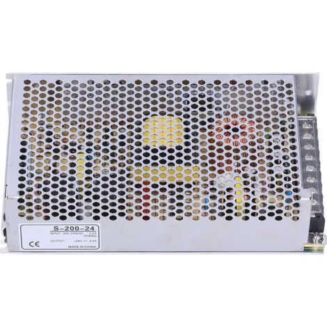Alimentation à découpage stable 24V 200W AC240V pour bande LED, ordinateur, projecteur, caméra - transformateur DC creux (1/5)