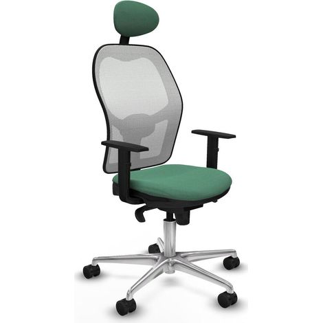Piqueras y Crespo Jorquera Silla de oficina verde esmeralda (1/3)