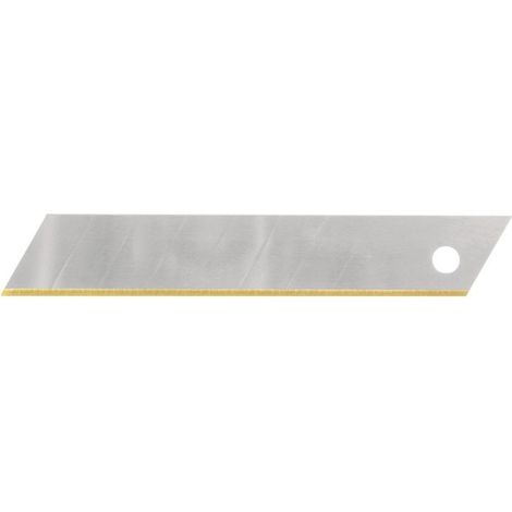 Abbrechklinge L100xB17,7xS0,5mm Titan 7 Sollbruchstellen 10 St./Spender TECWERK Lame sécable L100xB17,7xS0,5mm Titane 7 points de rupture 10 pièces/distributeur TECWERK (1/2)